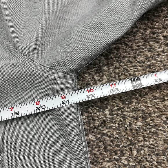 Flint & Tinder Shirt Texas Made Oxford L/S Button Up Gray Mens Medium - Picture 8 of 11